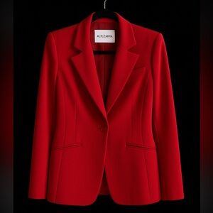 Altuzarra Bold Scarlet Blazer    
PERFECT FOR VALENTINES
CLASSY GORGEOUS RED!